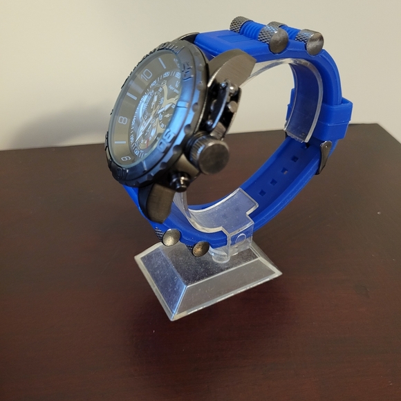 New Men's Blue V6 Super speed Watch - Picture 3 of 4